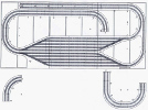 Kompakte Märklin Anlage (3,5m x 1,7m)